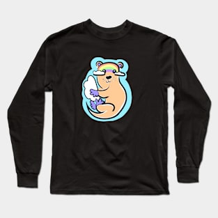 Rainbow Otter Long Sleeve T-Shirt